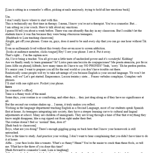 A Teacher's Commitment by Stephanie Christensen (7-10 min. Cut as needed.) M/F 8.00